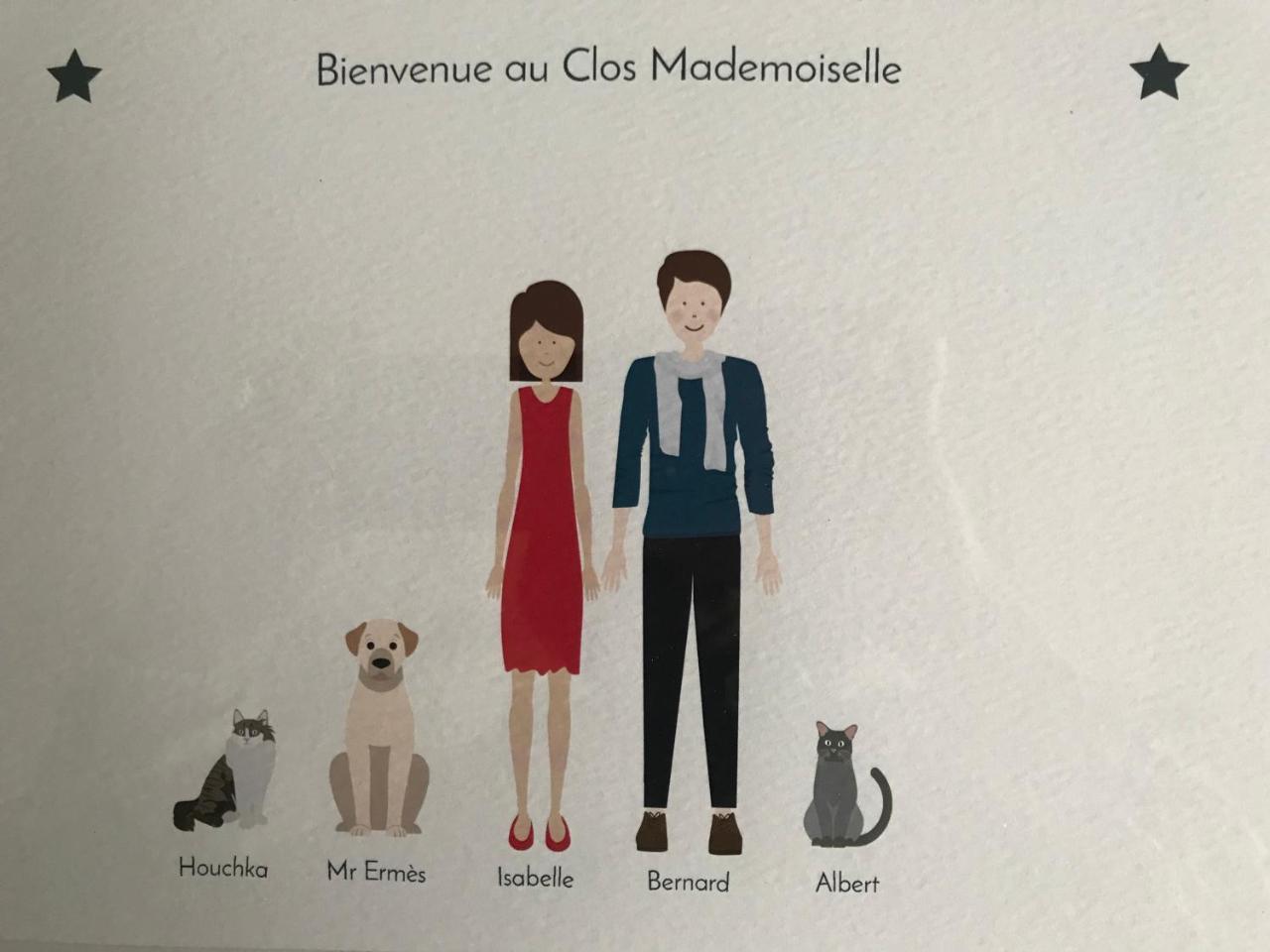Le Clos Mademoiselle Loches Dış mekan fotoğraf